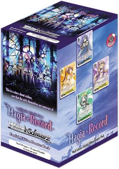 Magia Record Puella Magi Madoka Magica Side Story Anime Booster Box  Magia Record: Puella Magi Madoka Magica [Side Story] (Anime) Card