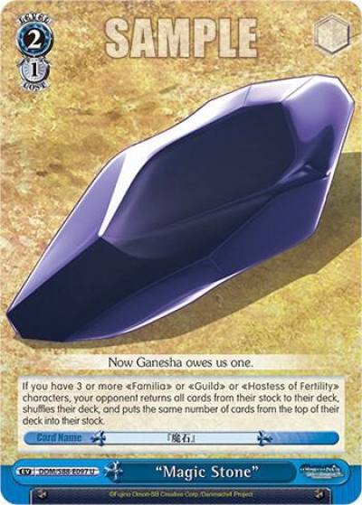 Magic Stone DDM/S88-E097 U Is it Wrong to Try to Pick Up Girls in a Dungeon? Card