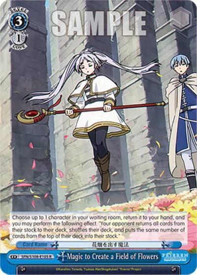 Magic to Create a Field of Flowers SFN/S108-E105 R Frieren: Beyond Journey’s End Card