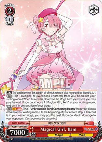 Magical Girl Ram RZ/S116-E055 Re:ZERO -Starting Life in Another World- Vol.3 Card