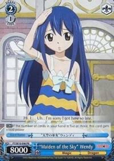 Maiden of the Sky Wendy FT/SE10-E46 PR Fairy Tail ver.E Card