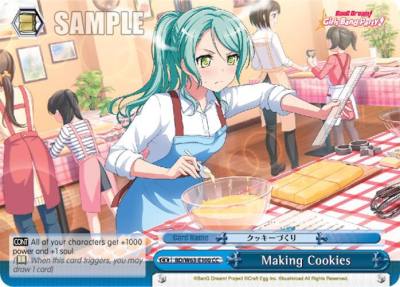 Making Cookies BD/W63-E100 CC BanG Dream! Girls Band Party! Vol.2 Card