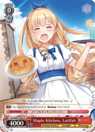 Maple Kitchen Latifah Fab/W65-TE08 TD Fujimi Fantasia Bunko Card