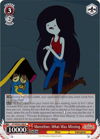 Marceline What Was Missing AT/WX02-048 R Adventure Time Card