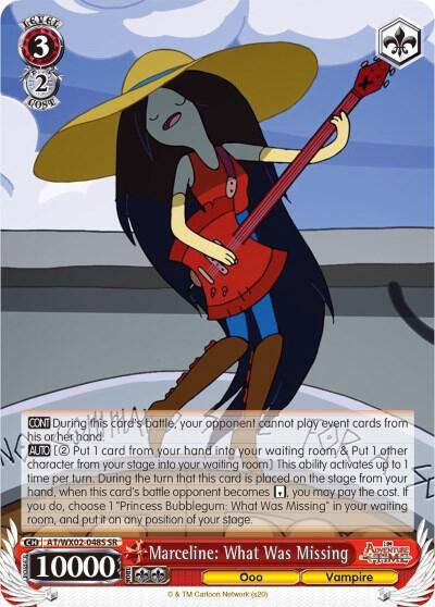 Marceline What Was Missing SR AT/WX02-048S SR Adventure Time Card