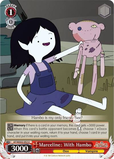 Marceline With Hambo AT/WX02-052 U Adventure Time Card