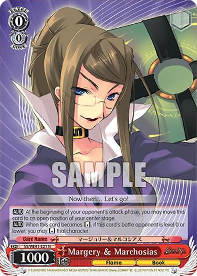Margery and Marchosias SS/WE41-E21 N Shakugan no Shana Premium Booster Card