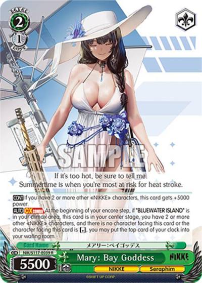 Mary Bay Goddess NIK/S117-E039 R GODDESS OF VICTORY: NIKKE Card