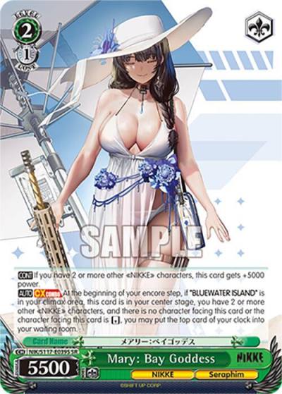 Mary Bay Goddess SR NIK/S117-E039S SR GODDESS OF VICTORY: NIKKE Card