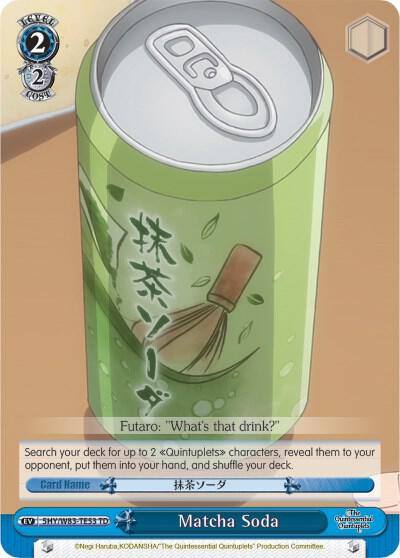 Matcha Soda 5HY/W83-TE53 TD The Quintessential Quintuplets Card