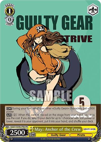 May Anchor of the Crew GGST/SX06-P06 PR Guilty Gear -Strive- Card