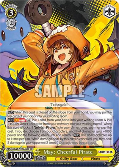 May Cheerful Pirate GGST/SX06-002 RR Guilty Gear -Strive- Card