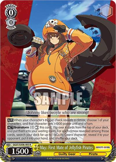 May First Mate of Jellyfish Pirates GGST/SX06-003 R Guilty Gear -Strive- Card