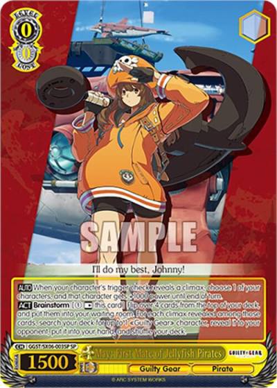 May First Mate of Jellyfish Pirates SP GGST/SX06-003SP SP Guilty Gear -Strive- Card