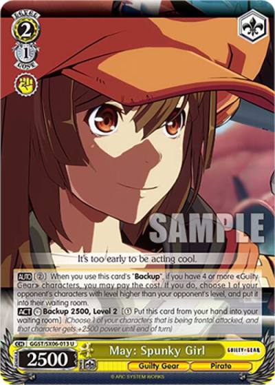 May Spunky Girl GGST/SX06-013 U Guilty Gear -Strive- Card
