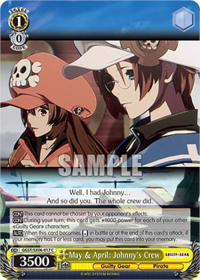 May and April Johnnys Crew GGST/SX06-017 C Guilty Gear -Strive- Card