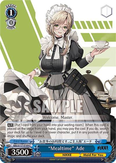 Mealtime Ade NIK/S117-E109 C GODDESS OF VICTORY: NIKKE Card