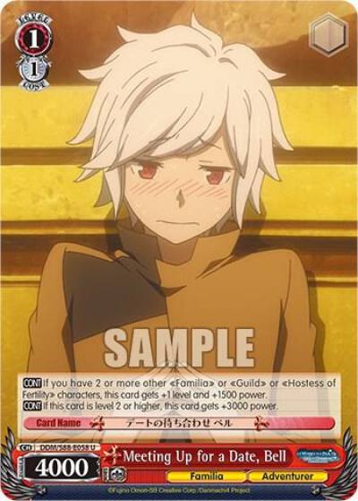 Meeting Up for a Date Bell DDM/S88-E058 U Is it Wrong to Try to Pick Up Girls in a Dungeon? Card
