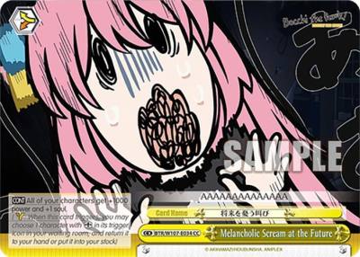 Melancholic Scream at the Future BTR/W107-E034 CC BOCCHI THE ROCK! Card