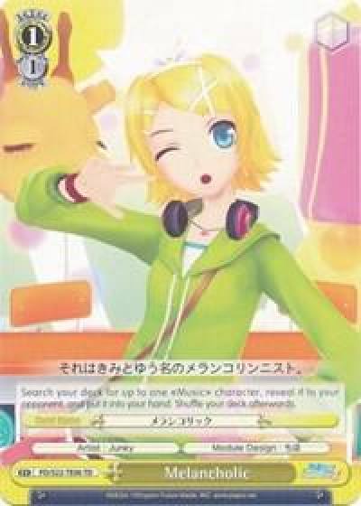 Melancholic TD PD/S22-TE06 TD Hatsune Miku -Project DIVA- f Card