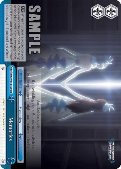 Memories IMC/W41-E109 CR The iDOLM@STER Cinderella Girls Card
