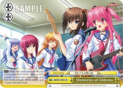 Memories of Gldemo AB/W31-E050 CR Angel Beats! Re:Edit Card