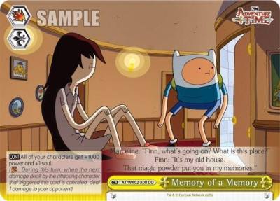 Memory of a Memory AT/WX02-A08 Adventure Time Card