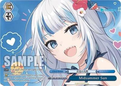 Midsummer Sun PR HOL/W104-E159 PR hololive production Vol.2 Card