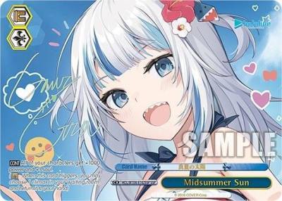 Midsummer Sun SSP HOL/W104-E142SSP SSP hololive production Vol.2 Card