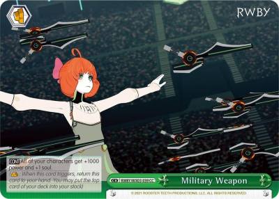 Military Weapon RWBY/WX03-039 CC RWBY Card