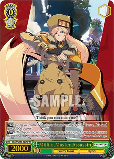 Millia Master Assassin SP GGST/SX06-027SP SP Guilty Gear -Strive- Card