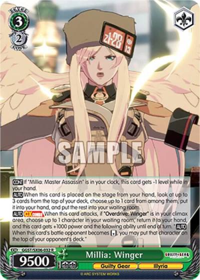 Millia Winger GGST/SX06-032 R Guilty Gear -Strive- Card