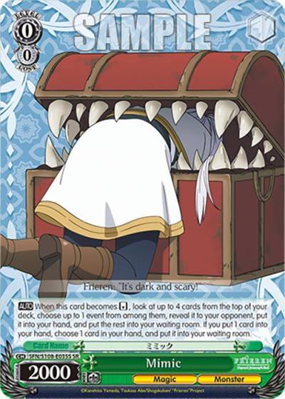 Mimic SR SFN/S108-E035S SR Frieren: Beyond Journey’s End Card