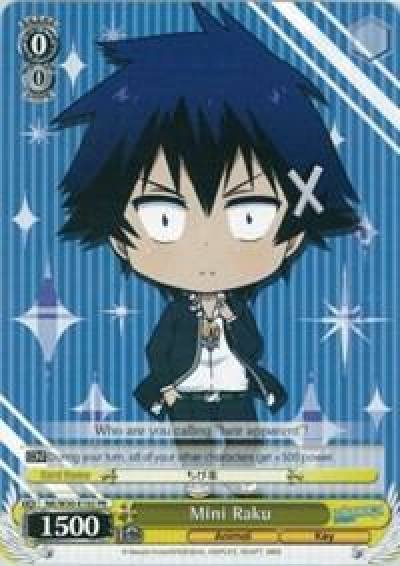 Mini Raku NK/W30-E102 PR NISEKOI -False Love- Card