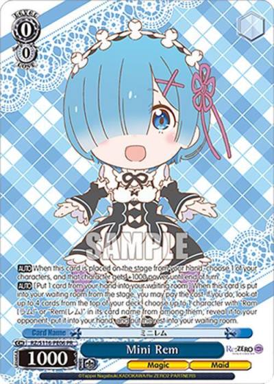 Mini Rem PR RZ/S116-PE06 Re:ZERO -Starting Life in Another World- Vol.3 Card