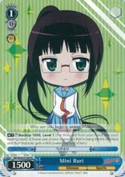 Mini Ruri NK/W30-E106 PR NISEKOI -False Love- Card