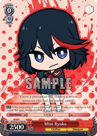Mini Ryuko KLK/S27-E102 PR KILL la KILL Card