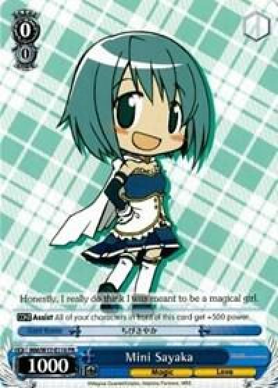 Mini Sayaka MM/W17-E110 PR Puella Magi Madoka Magica Card