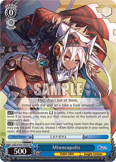 Minneapolis AZL/S102-TE03 TD Azur Lane Card