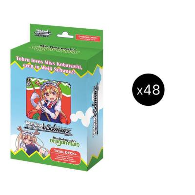 Miss Kobayashis Dragon Maid Trial Deckplus Display Case Miss Kobayashi's Dragon Maid Card