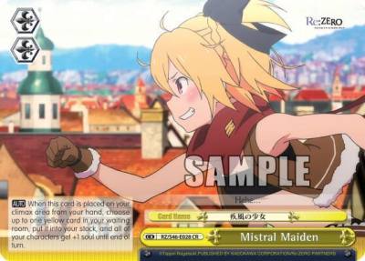 Mistral Maiden RZ/S46-E028 CR Re:ZERO Card