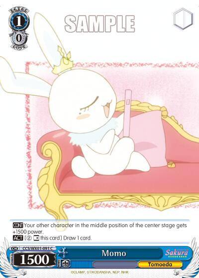 Momo CCS/WX01-091 C Cardcaptor Sakura: Clear Card Card