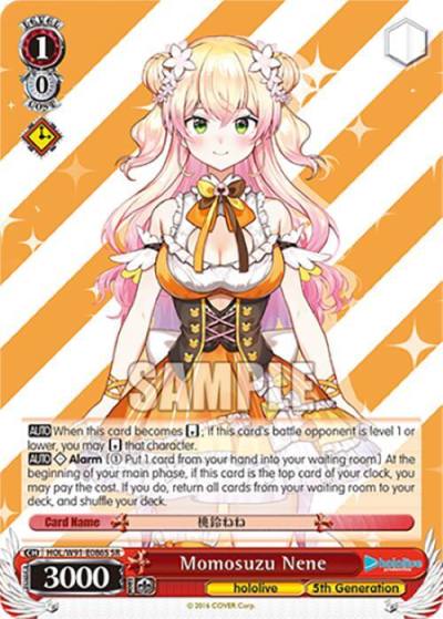 Momosuzu Nene SR HOL/W91-E086S SR hololive production Card