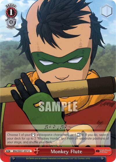 Monkey Flute BNJ/SX01-057 U Batman Ninja Card