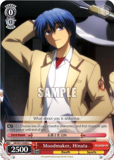 Moodmaker Hinata AB/W31-E088 C Angel Beats! Re:Edit Card