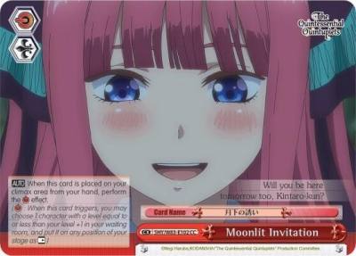 Moonlit Invitation 5HY/W83-E102 CC The Quintessential Quintuplets Card