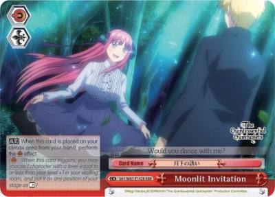 Moonlit Invitation RRR 5HY/W83-E102R RRR The Quintessential Quintuplets Card