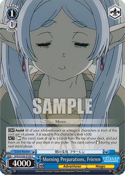 Morning Preparations Frieren SFN/S108-E100 C Frieren: Beyond Journey’s End Card