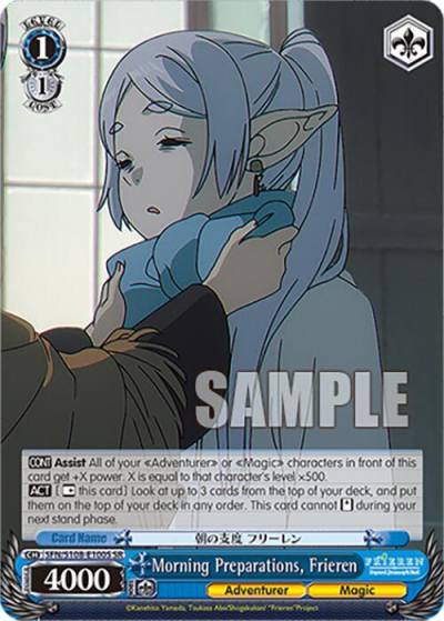 Morning Preparations Frieren SR SFN/S108-E100S SR Frieren: Beyond Journey’s End Card