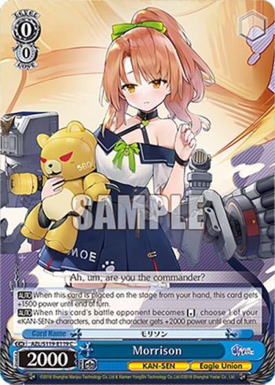 Morrison AZL/S119-E119 C Azur Lane Vol. 2 Card